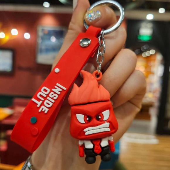 Anger Keychain Disney Inside Out 2 - Picture 1 of 1